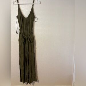 Forever 21 Green Jumpsuit
